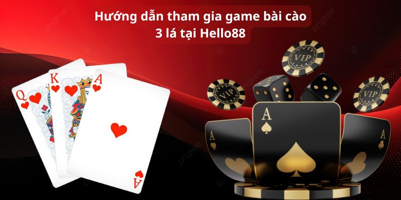 Hướng dẫn tham gia game bài cào 3 lá